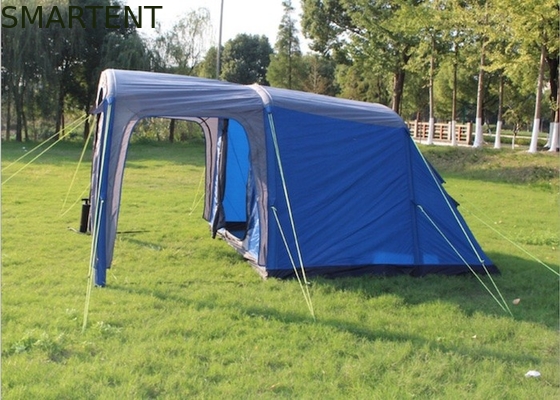 Tendas de acampamento infláveis de poliéster com revestimento de PU à prova d'água de 190T de alta capacidade 400*300*210CM fornecedor