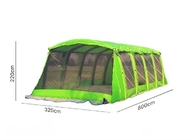 Multipurpose Deluxe Queen Tipo Air-Filled Outdoor Shelters Tenda de festa 800*320*220CM fornecedor