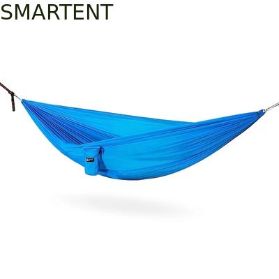 Comprar Azul 70D Taffete de Nylon 300x180CM Hammock de acampamento portátil ao ar livre Resistente a lágrimas Fabricação em linha