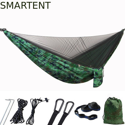 Comprar 290*140CM Camuflagem 210T Nylon Leve Camping Mosquito Net Hamaque Para Relaxamento ao Ar Livre Fabricação em linha
