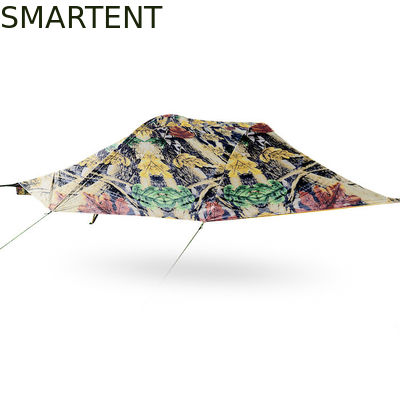 Comprar 400*300*90CM Camuflagem leve Impermeável 150D Oxford Triangle Hammock Tent Para acampamento ao ar livre Fabricação em linha