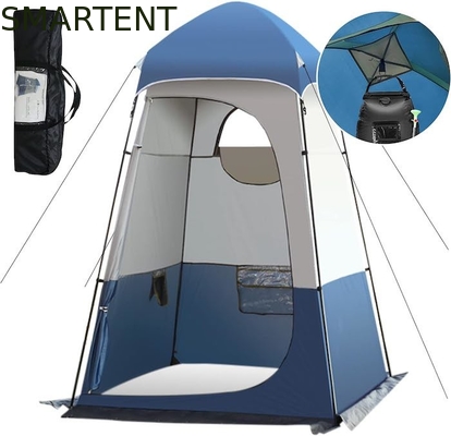 160*160*240CM azul impermeável 210T poliéster Pop Up tendas de privacidade com proteção UV para acampamento e eventos ao ar livre fornecedor