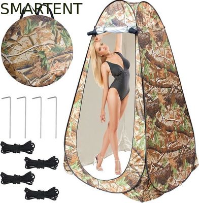 Comprar 47.2*47.2*74.8 polegadas Camuflagem personalizada 190T Poliéster Pop Up Tendas de privacidade com proteção UV Design à prova d'água Fabricação em linha
