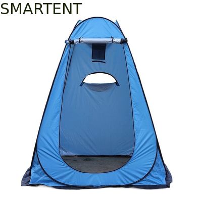 Comprar 150*150*190CM Impermeável Azul 210T Revestido em Prata Poliéster UV Protegido Pop Up Tenda de Privacidade Com Janela Lateral Ventilada Fabricação em linha