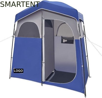 Comprar 2.11*1.07*2.13M azul Poliéster impermeável Instant Pop Up Tendas de privacidade com cobertura completa porta e janelas fechadas Fabricação em linha