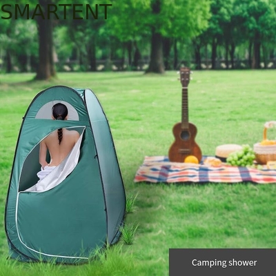 74.5*47*47 polegadas de poliéster verde Tenda de privacidade instantânea com cobertura completa para acampar na praia e eventos ao ar livre fornecedor