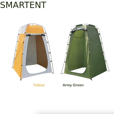 120*120*180CM Cores verdes revestidas de prata Poliéster Pop Up Tenda de privacidade à prova d'água Para Camping Beach Eventos ao ar livre fornecedor