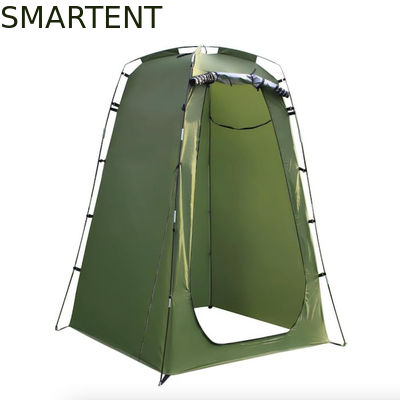 Comprar 120*120*180CM Cores verdes revestidas de prata Poliéster Pop Up Tenda de privacidade à prova d'água Para Camping Beach Eventos ao ar livre Fabricação em linha