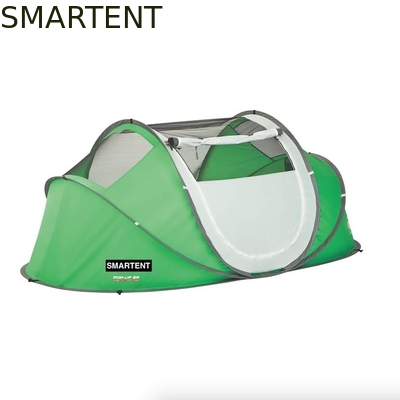135*230*89CM 2 pessoas Fibra de vidro Verde impermeável Poliéster Pop Up Camping Tent fornecedor