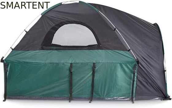 2-Person Outdoor Quick Setup Dual Color Waterproof Polyester Pickup Truck Camping Tent com postes de fibra de vidro fornecedor