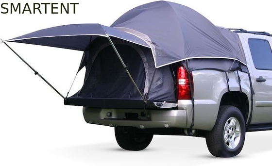 72'Inch Grey Pickup Camping Tent 4-Season 2-Person Fiberglass Pole Waterproof Coated Polyester Com Janela de Malha fornecedor
