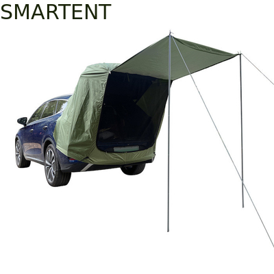 200*120*240CM Exército Verde Impermeável Revestido de Prata Poliéster 210D SUV Camping Tent Easy Setup 2 pessoas Proteção UV fornecedor