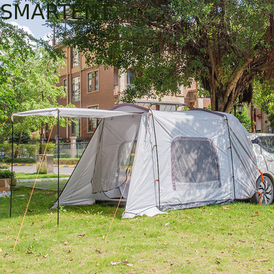Outdoor 260*180*190CM Cinza Cor Impermeável PU2000MM Revestido de Poliéster 210D Fácil de Configuração Off Road Veículo abrigo de acampamento fornecedor