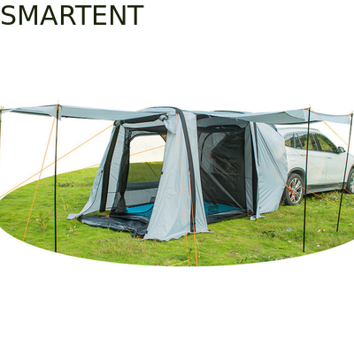 149.6*70.8*70.8 Inch Grey Waterproof PU2000MM Coated Polyeseter 210D Spacious SUV Air Camping Tent Com Proteção UV fornecedor