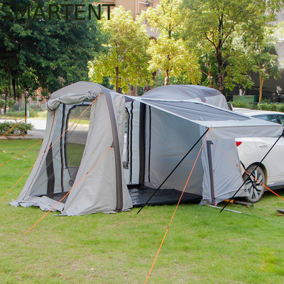 149.6*70.8*70.8 Inch Grey Waterproof PU2000MM Coated Polyeseter 210D Spacious SUV Air Camping Tent Com Proteção UV fornecedor