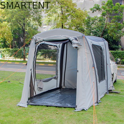 149.6*70.8*70.8 Inch Grey Waterproof PU2000MM Coated Polyeseter 210D Spacious SUV Air Camping Tent Com Proteção UV fornecedor