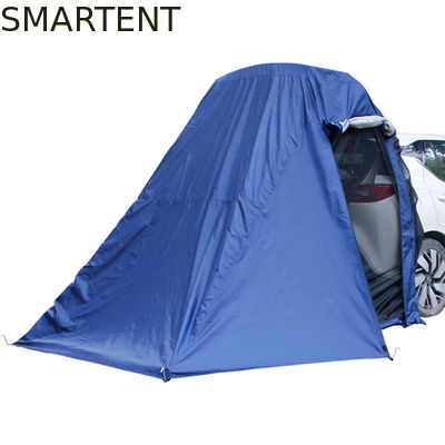 Comprar 245*200*220CM para 2 pessoas Poliéster revestido de prata azul 190T Veículo utilitário esportivo Tenda de acampamento Impermeável Fabricação em linha