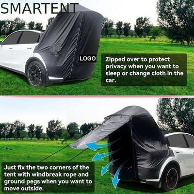 Leve 4 Temporada Tesla Camping Tent Cor Negra Impermeável Prata revestido Poliéster 210D Rápido 10 minutos de instalação fornecedor