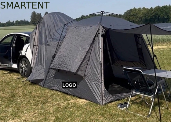330*240*210CM Lightweight Automatic Grey Waterproof PU2000MM Coated Polyester 210D 4-Person Tesla Camping Tent fornecedor