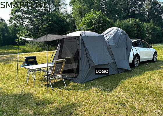 330*240*210CM Lightweight Automatic Grey Waterproof PU2000MM Coated Polyester 210D 4-Person Tesla Camping Tent fornecedor