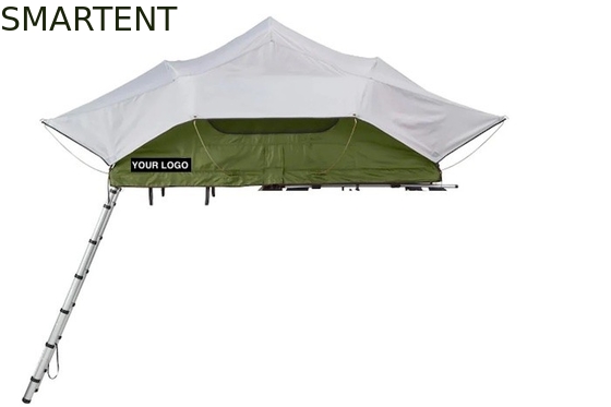56*96*48'Inch Dual Color Heacy Duty Aluminum Frame Waterproof 600D Ripstop Polyester Tesla Roof Camping Tent fornecedor