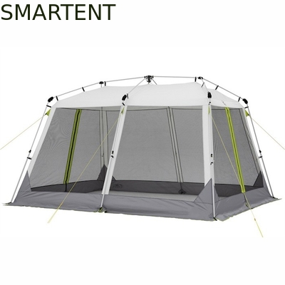 350*300*210CM Grey Waterproof Branding Custom Pop Up Camping Tents With DAP Termo de entrega e Ventilação Janela de malha fornecedor