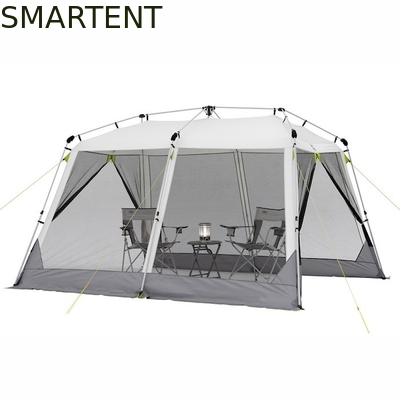 350*300*210CM Grey Waterproof Branding Custom Pop Up Camping Tents With DAP Termo de entrega e Ventilação Janela de malha fornecedor