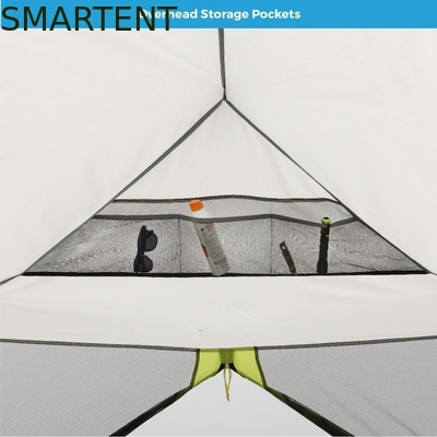 350*300*210CM Grey Waterproof Branding Custom Pop Up Camping Tents With DAP Termo de entrega e Ventilação Janela de malha fornecedor