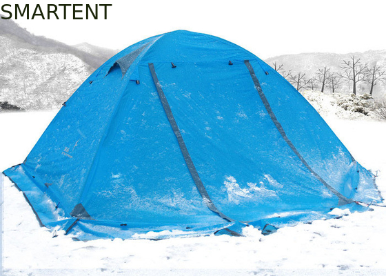2 Pessoas Laranja PU3000MM revestido de 210T Poliéster Alumínio Quadro estanco Pop Up Tenda com saco de transporte fornecedor