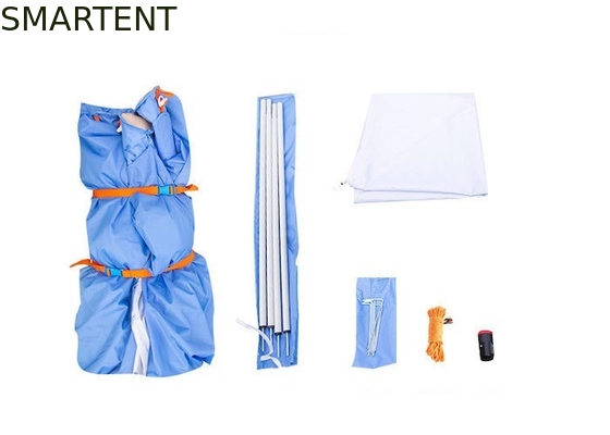 Camping ao ar livre Tenda de Air Filled de Dupla Camada 210D à prova d'água de dupla cor com postes de ar de TPU para proteção UV melhorada fornecedor