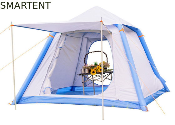 Camping ao ar livre Tenda de Air Filled de Dupla Camada 210D à prova d'água de dupla cor com postes de ar de TPU para proteção UV melhorada fornecedor