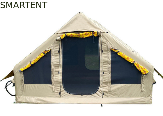 395*300*200CM Campeamento à prova d'água Khaki Oxford 600D PVC 4-8 Pessoa UV resistente a explosão para acampar ao ar livre fornecedor