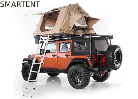 2~4 pessoas impermeável 600D Heavy Duty Rip Stop Poliéster telhado Top Tent com rápido 15 minutos de configuração e proteção UV fornecedor