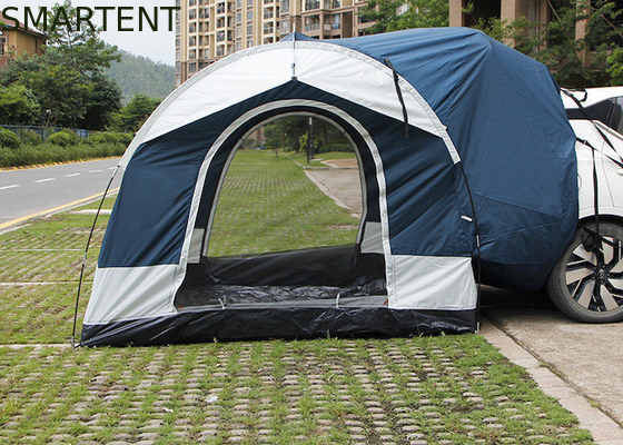 2 pessoas 250 * 250 * 200CM PU2000MM impermeável revestido azul 210D poliéster exterior telhado tenda SUV Pick Up Shelter fornecedor