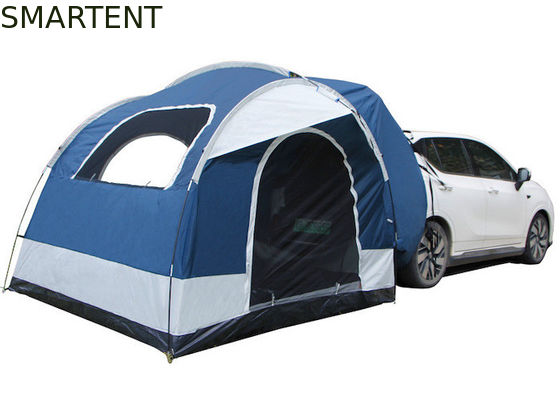 Comprar 2 pessoas 250 * 250 * 200CM PU2000MM impermeável revestido azul 210D poliéster exterior telhado tenda SUV Pick Up Shelter Fabricação em linha