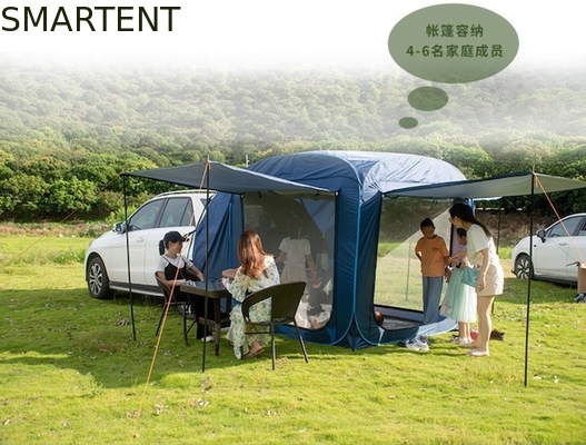 200*200*196CM Espaçoso para o exterior Impermeável 210T Pop Up Roof Tent com 3 lados Portas para configuração rápida fornecedor