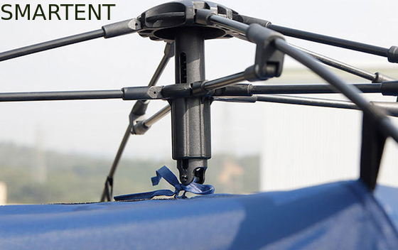 210*165*176CM Azul 210D Poliéster Impermeável Automático Fibra de Vidro Quadro Pick Up Truck Tent fornecedor