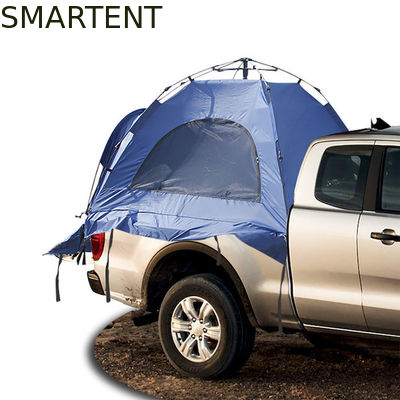 Comprar 210*165*176CM Azul 210D Poliéster Impermeável Automático Fibra de Vidro Quadro Pick Up Truck Tent Fabricação em linha