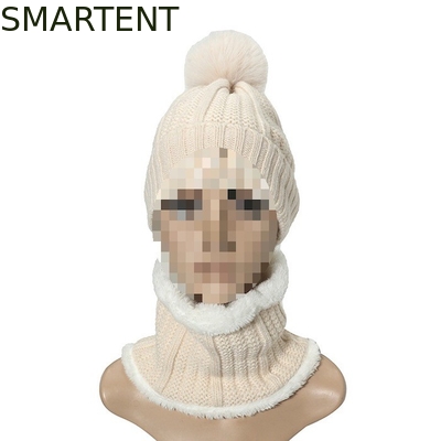 Outdoor Eco Friendly Rpet 2Pcs Set Kids Beanie Collar Warmer Suporte Renovável Branding Custom Fair Trade fornecedor