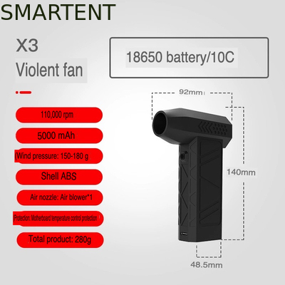Leve a caminhada para o próximo nível portátil portátil Ventilador violento acessórios de acampamento legal Design de metal fornecedor