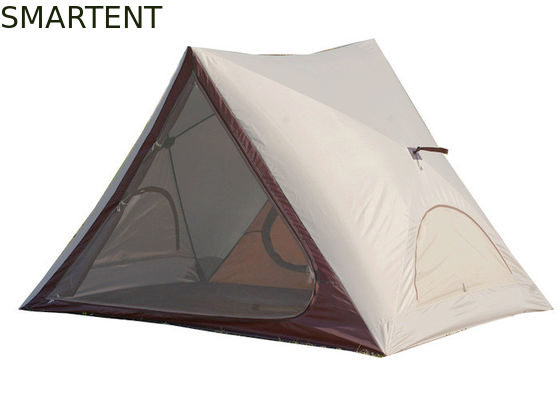 Comprar Tenda de acampamento portátil à prova d'água 150X200X130CM PU2000MM revestida em poliéster 210T com design triangular, pop-up, totalmente automática, de abertura rápida, para praia Fabricação em linha