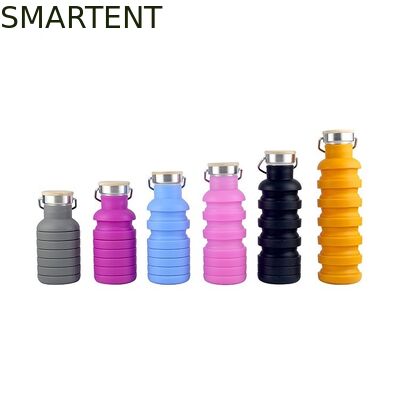Comprar Garrafas de água de silicone dobráveis sem BPA com certificação CEE para um estilo de vida ativo e saudável Fabricação em linha