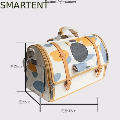 42*22*26cm Modern Fashion Large Capacity Convenient Breathable Oxford Comfortable Pet Carrier Outing Backpack For Daily fornecedor