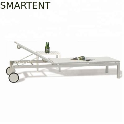Comprar Daybed de dobramento moderno da cadeira de praia de Alumium Chaise Folding Beach Lounge Chair Fabricação em linha