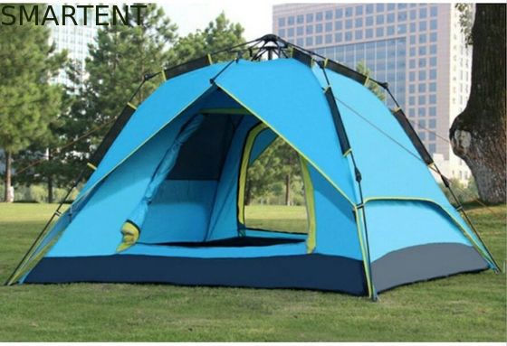 Comprar Tendas de acampamento ao ar livre com tecido de poliéster 190T à prova d'água e à prova d'sol para 3-4 pessoas Fabricação em linha