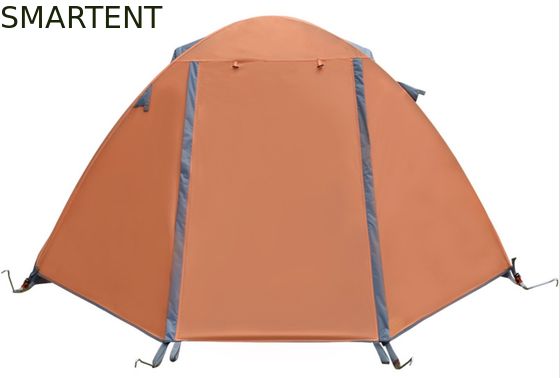 Comprar Tenda de acampamento ao ar livre 210*180*130cm Cor Laranja 210D Poliéster Ripstop PU2000mm Revestida para Snowfield e Eventos Familiares Fabricação em linha