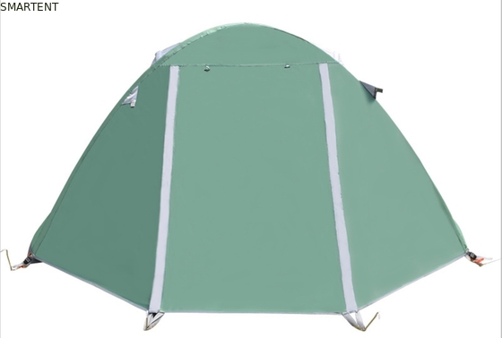 Tenda de acampamento ao ar livre 210*180*130cm Cor Laranja 210D Poliéster Ripstop PU2000mm Revestida para Snowfield e Eventos Familiares fornecedor