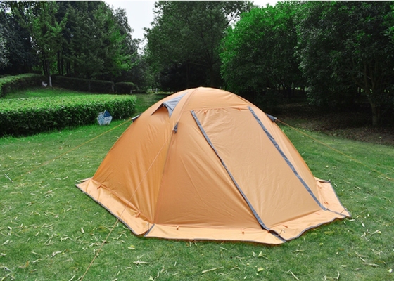 Tendas de acampamento ao ar livre Design aconchegante e leve 210D Poliéster Ripstop Proteção contra chuva e sol Adequado para 2-3 pessoas fornecedor