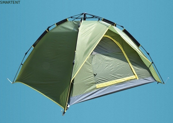 Tendas de acampamento ao ar livre Design de moda Multifuncional Automático Fibra de vidro Canopy aconchegante Protetor solar e à prova de chuva para 3-4 pessoas fornecedor