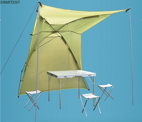 Tendas de acampamento ao ar livre Design de moda Multifuncional Automático Fibra de vidro Canopy aconchegante Protetor solar e à prova de chuva para 3-4 pessoas fornecedor
